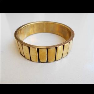 Boho brass bracelet